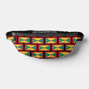 Douanenaam GRENADIAN VLAG VAN GRENADA Fanny Pack Heuptasje
