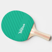 Douanenaam groene diagonaal plastiek geweven tafeltennisbatje (Zijkant)