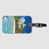 Douanenaam Holiday Bagagelabel (Voorkant (horizontaal))