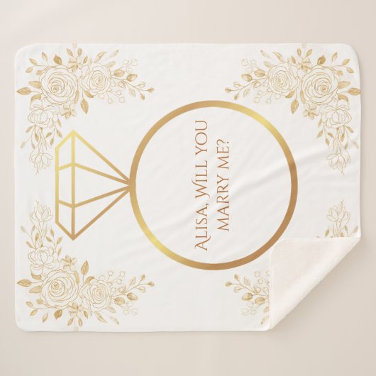 Douanenaam Huwelijk Voorstel Deken, Voorstel Sherpa Deken (Voorkant (horizontaal))