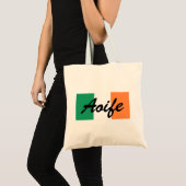 Douanenaam Ierse Vlag btcnt Tote Bag (Voorkant (product))