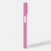 Douanenaam Initiaal Stevige Kleur Roze Case-Mate iPhone Case (Achterkant / Rechts)
