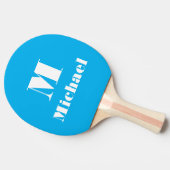Douanenaam Initiaal Stevige Kleur Tafeltennisbatje (Zijkant)