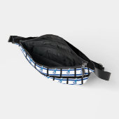 Douanenaam ISRAËLISCHE VLAG VAN ISRAËL Fanny Pack Heuptasje (Open)