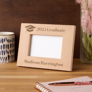 Douanenaam & Jaar Afstuderen Gegraveerde Lijstjes