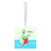 Douanenaam, Jongen, Verjaardag Dinosaurus Decoratie (Rechts)