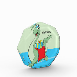 Douanenaam, Jongen, Verjaardag Dinosaurus Fotoblokken