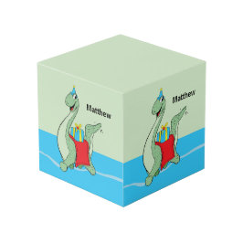 Douanenaam, Jongen, Verjaardag Dinosaurus Kubus