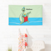 Douanenaam, Jongen, Verjaardag Dinosaurus Spandoek (Insitu)