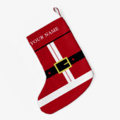 Douanenaam Kerstmis Kousen Santa Design Kleine Kerstsok (Achterkant (Hangend))