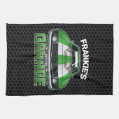 Douanenaam Klassieke Amerikaanse Spier Auto Garage Theedoek (Horizontaal)