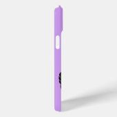 Douanenaam & Kleur Roze Flamingo Case-Mate iPhone Case (Achterkant / Rechts)