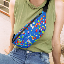 Douanenaam, Kleurrijke Ballonnen Blauwe Hemel Acht Heuptasje