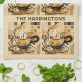 Douanenaam Koffiepatroon Theedoek (Gevouwen)