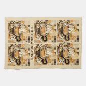 Douanenaam Koffiepatroon Theedoek (Horizontaal)