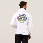 Douanenaam Kopenhagen Denemarken Hoodie (Achterkant volledig)