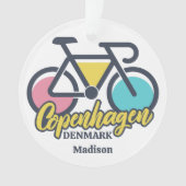 Douanenaam Kopenhagen Denemarken Ornament (voorkant)