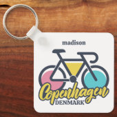 Douanenaam Kopenhagen Denemarken Sleutelhanger (Voorkant)