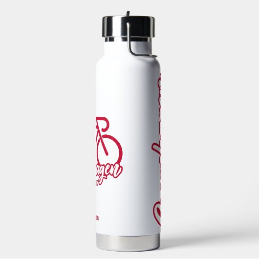 Douanenaam Kopenhagen Denemarken Waterfles (Links)