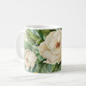 douanenaam Magnolia Floral Waterverf Koffiemok (Voorkant links)