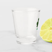 Douanenaam Monogrammed St. Patrick's Day Shot Glas (Links)