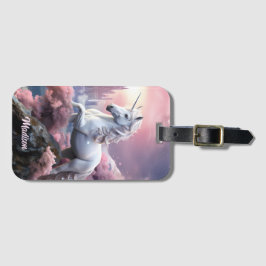 Douanenaam Mooie Eenhoorn Bagagelabel