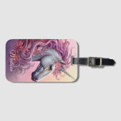 Douanenaam Mooie Eenhoorn Bagagelabel (Voorkant (horizontaal))