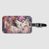 Douanenaam Mooie Eenhoorn Bagagelabel (Voorkant (horizontaal))