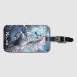 Douanenaam Mooie Eenhoorn Bagagelabel