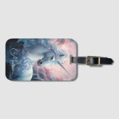 Douanenaam Mooie Eenhoorn Bagagelabel (Voorkant (horizontaal))