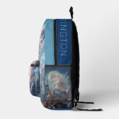 Douanenaam Mooie Eenhoorn Bedrukte Rugzak (Rechts)