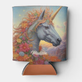 Douanenaam Mooie Eenhoorn Blikjeskoeler (Voorkant)