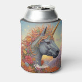 Douanenaam Mooie Eenhoorn Blikjeskoeler (Blikje Achterkant)