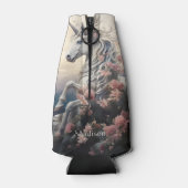 Douanenaam Mooie Eenhoorn Flesjeskoeler (Achterkant)