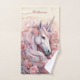 Douanenaam Mooie Eenhoorn Handdoek