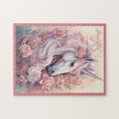 Douanenaam Mooie Eenhoorn Legpuzzel (Horizontaal)