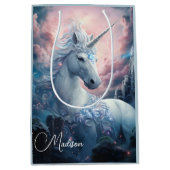 Douanenaam Mooie Eenhoorn Medium Cadeauzakje (Voorkant)