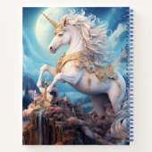 Douanenaam Mooie Eenhoorn Notitieboek (Achterkant)