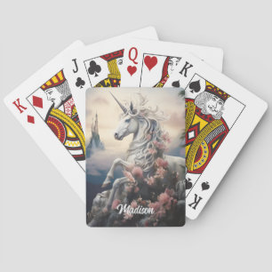 Douanenaam Mooie Eenhoorn Pokerkaarten