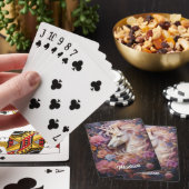 Douanenaam Mooie Eenhoorn Pokerkaarten (Insitu)
