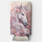 Douanenaam Mooie Eenhoorn Seltzer Blikjeskoeler (Voorkant)