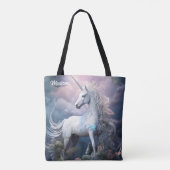 Douanenaam Mooie Eenhoorn Tote Bag (Achterkant)