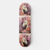 Douanenaam Mooie Eenhoorns Persoonlijk Skateboard (Voorkant)