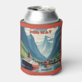 Douanenaam Noorwegen Blikjeskoeler (Blikje Voorkant)