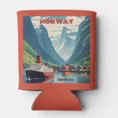 Douanenaam Noorwegen Blikjeskoeler (Achterkant)