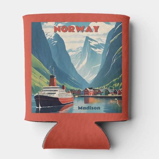 Douanenaam Noorwegen Blikjeskoeler (Achterkant)