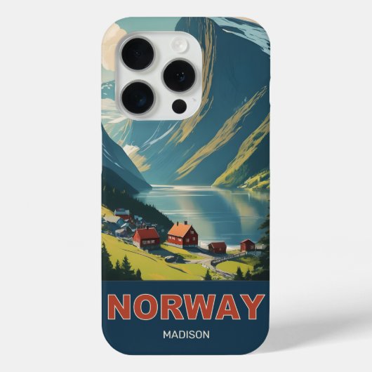 Douanenaam Noorwegen Case-Mate iPhone Case (Achterkant)