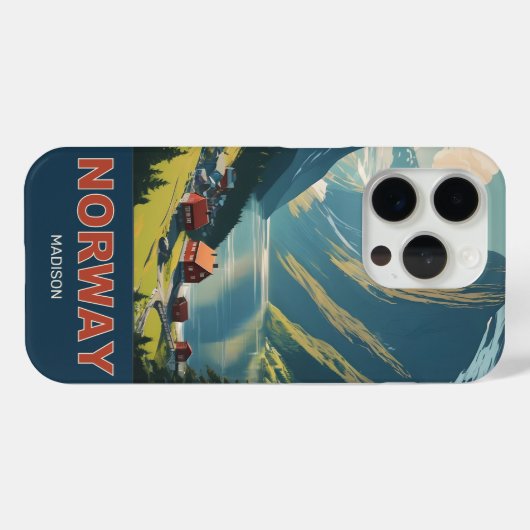 Douanenaam Noorwegen Case-Mate iPhone Case (Achterkant (horizontaal))