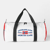 Douanenaam Nordkapp Noorwegen Plunjezak (Achterkant)