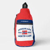 Douanenaam Nordkapp Noorwegen Sling Bag (Voorkant)